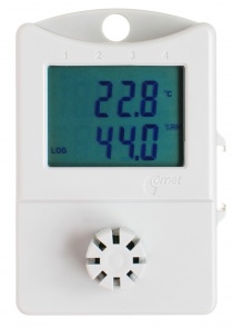 S3120E "Economy" hőmérséklet és páratartalom adatgyűjtő kijelzővel