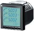 53U hálózatmérő multifunkciós távadó LCD kijelzővel