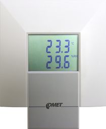 T3218 beltéri hőmérséklet, páratartalom távadó 0-10 V kimenettel