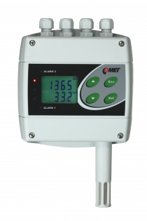 H6420 Temperature, humidity, CO2 transmitter with two relay and RS485 outputs
