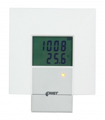 T8148 CO2 concentration and temperature transmitter with 4-20mA outputs, built-in sensors